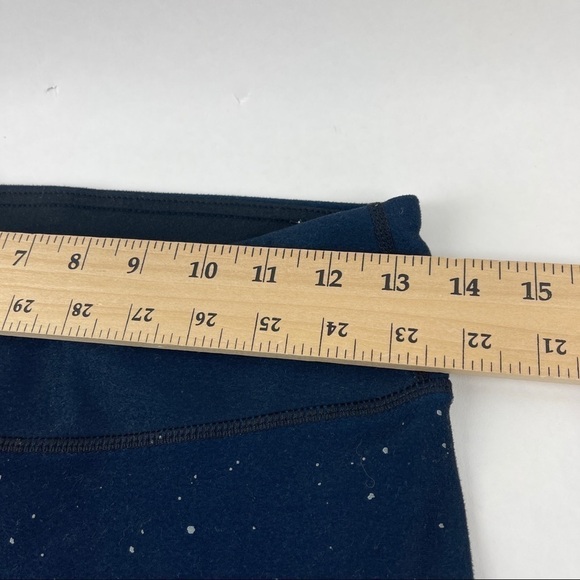 Fabletics Crop Leggings Womens Small Blue Ombre Space Pattern - Picture 5 of 10